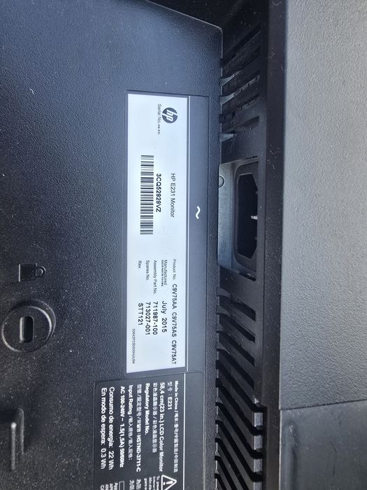 Monitor HP E231 23 inch