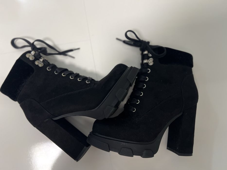 Botine negre dama marimea 38