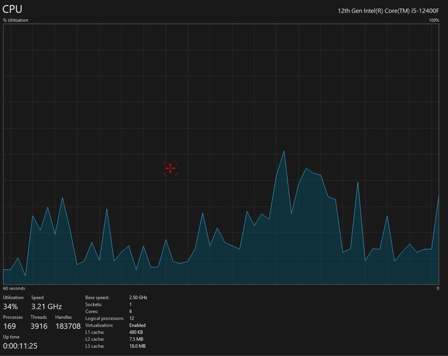 PC Gaming + Monitor 240Hz RTX 3060 i5 12400F 32GB Full Setup