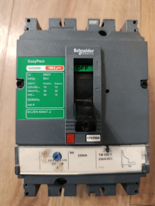 Автоматичен прекъсвач Schneider CVS250F/CVS400F/CVS100B/CVS630F