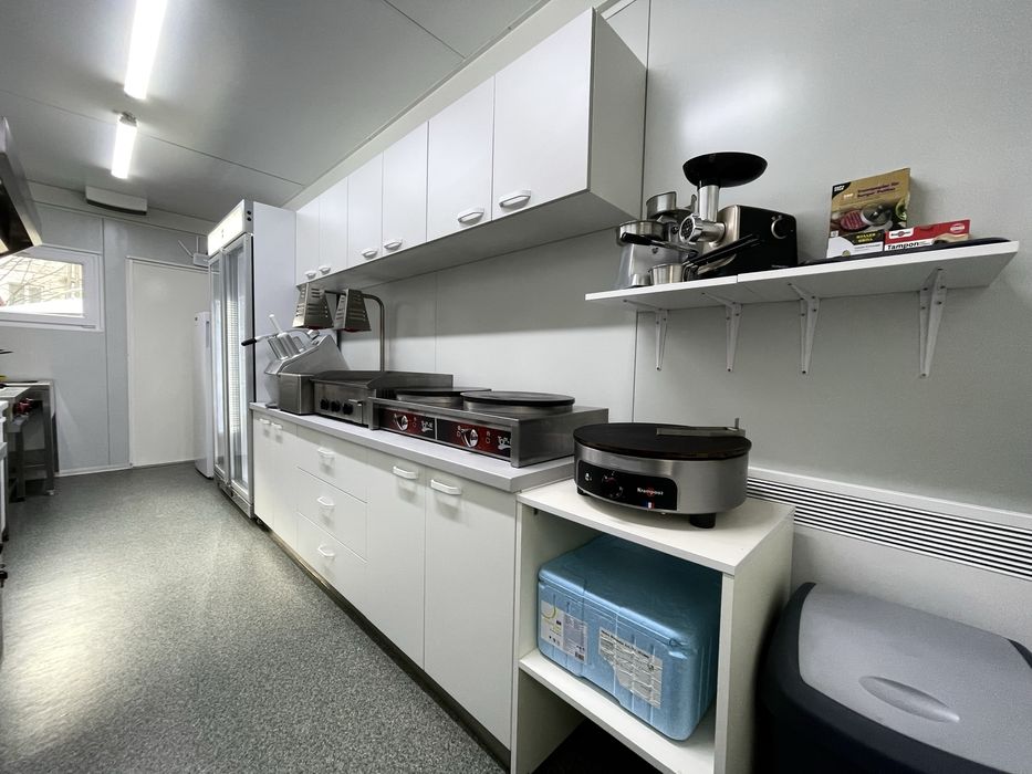 Container profesional fast food – complet utilat