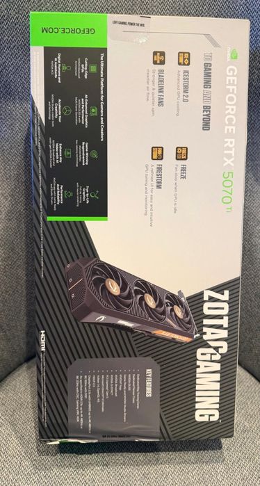 Placa VideoZotac RTX 5070 Ti 16Gb