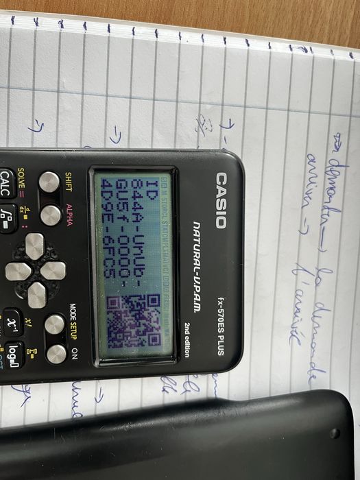 Casio calculator științific