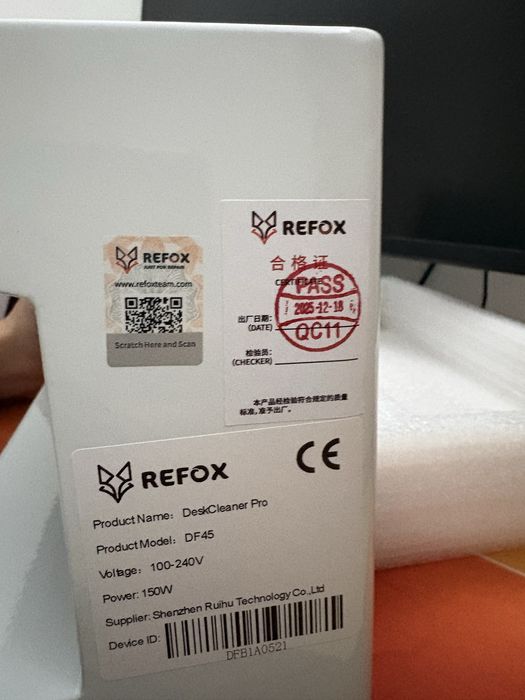 Refox FM-45 – машина за ламиниране и дебъблинг с аксесоари и molds