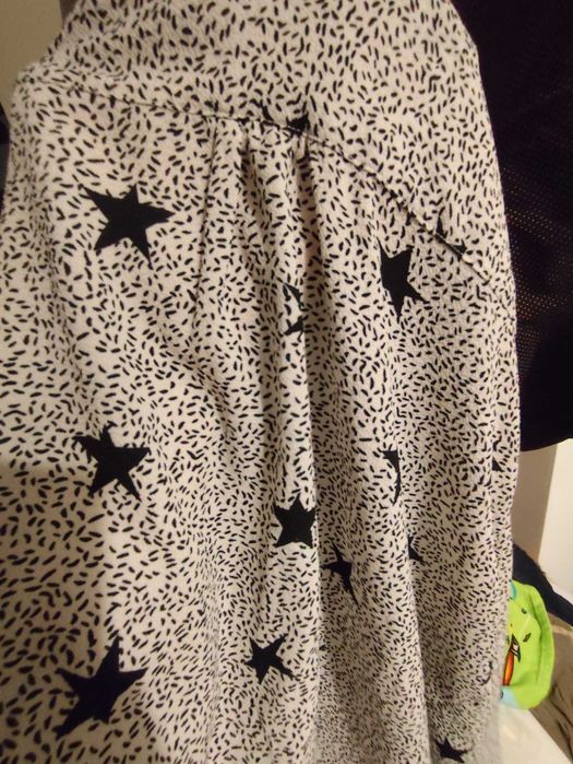 Бяла блуза на черни звезди Jacqueline de Yang