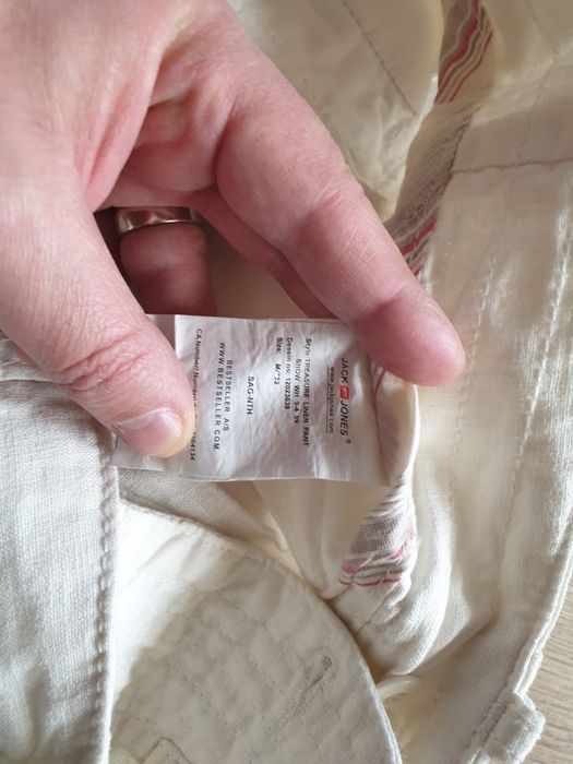 Pantaloni din in pentru bărbați