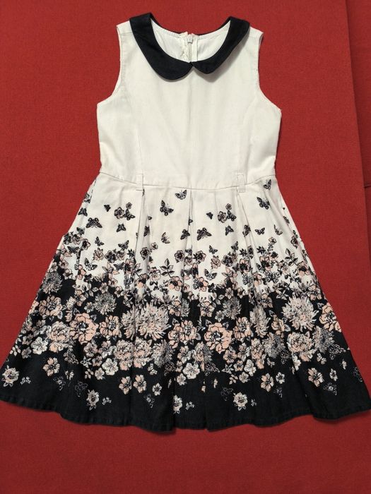 Rochie reiat deosebită, fetiță 6-7 ani