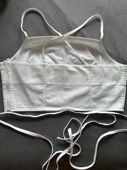 Къс топ Calvin Klein