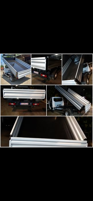 Confecții metalice bene noi basculabile pe trei părți iveco ford Isuzu