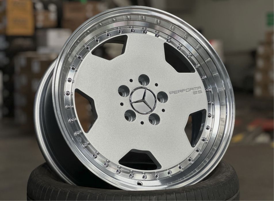 Джанти за Mercedes Monoblock 17" 18" 5x112 W124 W126 SEL Моноблок Мерц