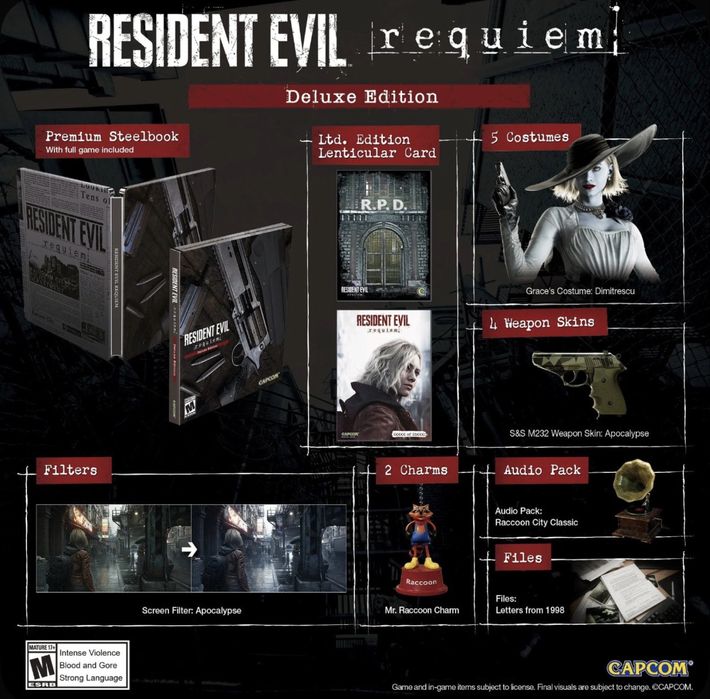 Диск Resident Evil 9 Requiem Deluxe Edition для PS5 (Русская Версия)