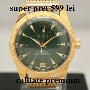 super oferta 599 lei,ceas vintage mecanic original piesă de colecție