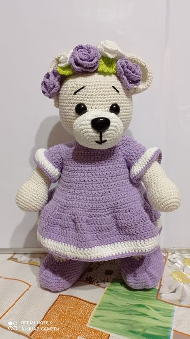 Распродажа.Няша ручная работа рост 32 см.