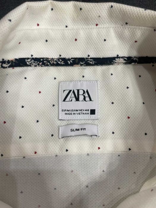 Риза ZARA-бял цвят
