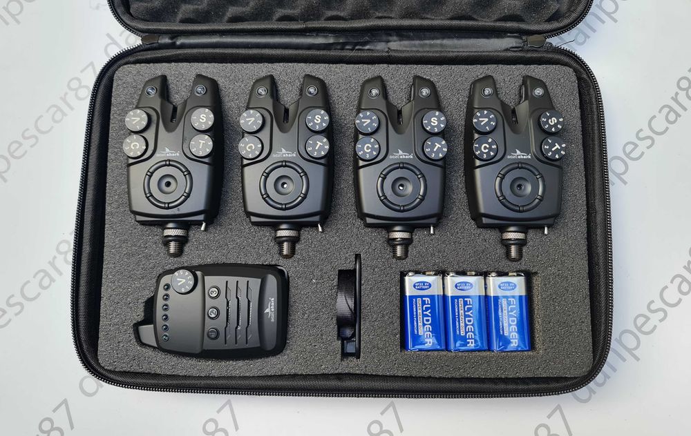 Set 4 Avertizori cu Statie EAST SHARK model 221