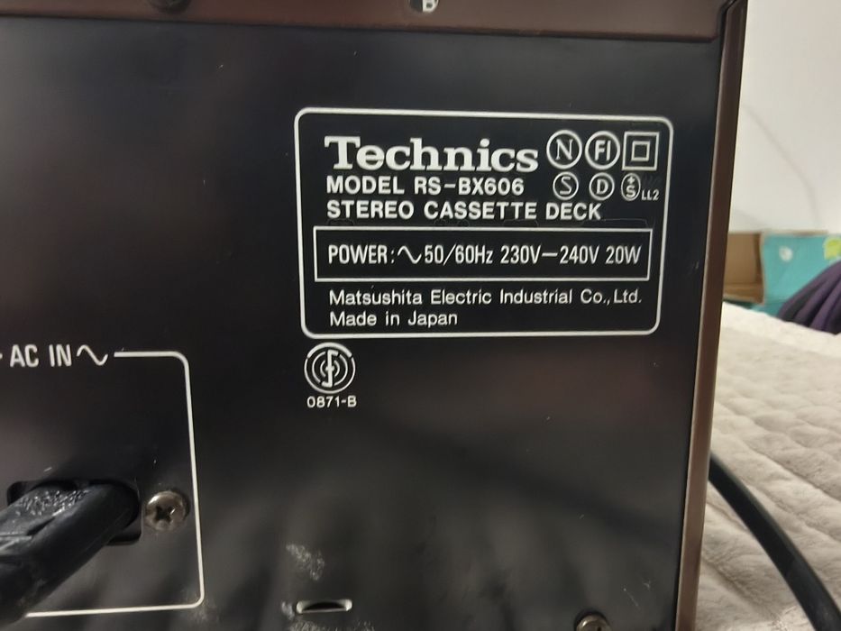 Vande Technics RS BX 606