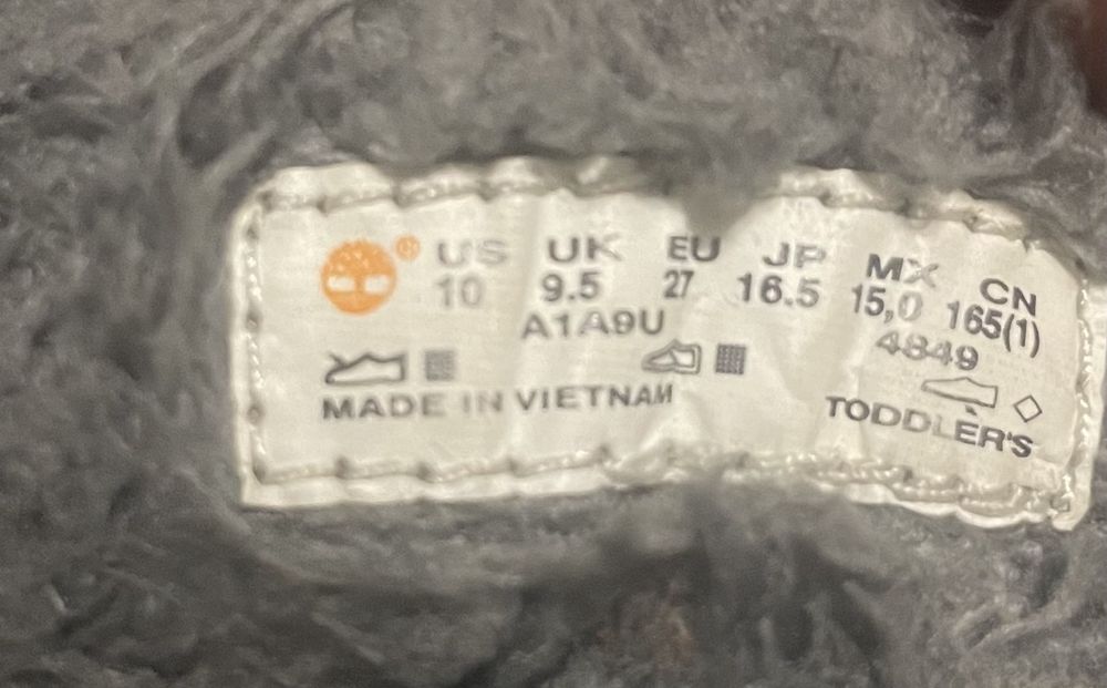 Зимни ботуши Timberland 27 номер Gore-tex