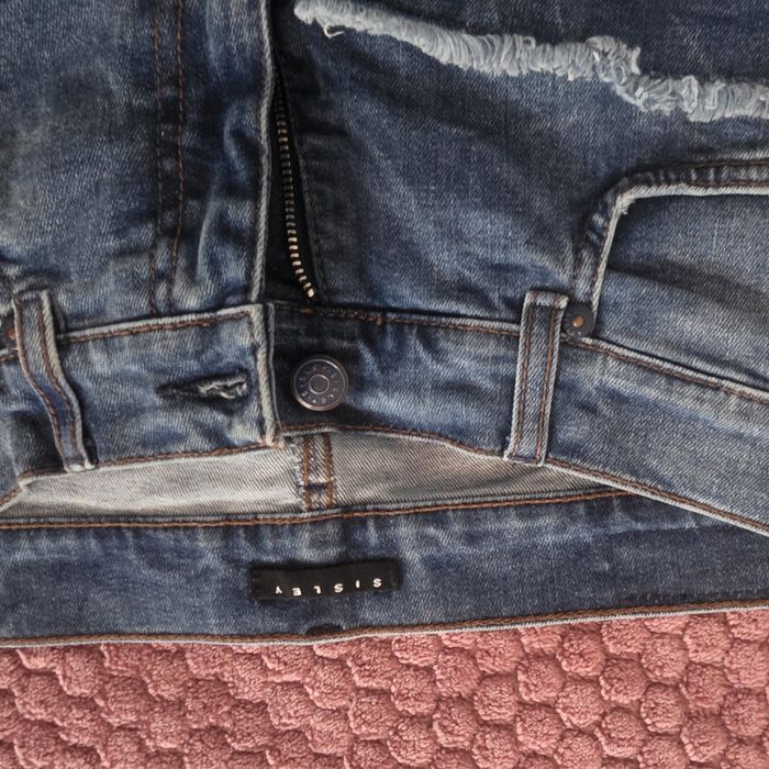 дънки,панталон трикотажен  и джинси Zara,Sisley и други 5бр