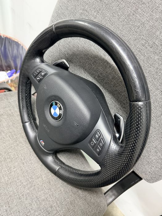 Volan m pachet padele bmw e90 e91 e92 e93 e87 e81 e82 e88 e84