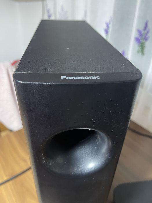 Sistem audio Soundbar cu Subwoofer wireles, Panasonic SC-HTB250 E, 120 W, Bluetooth