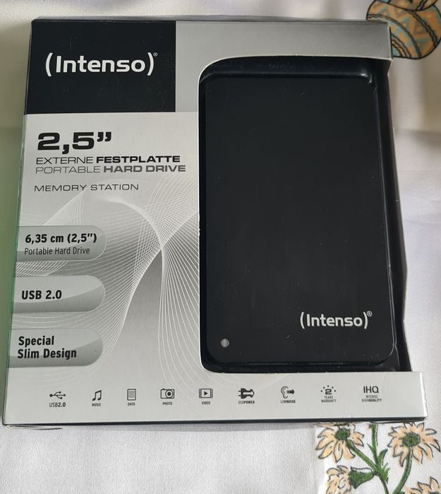Hard Disk extern Intenso 500GB 2.5'' USB 2.0