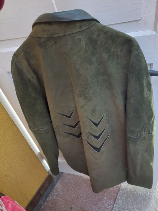Palton piele XXL