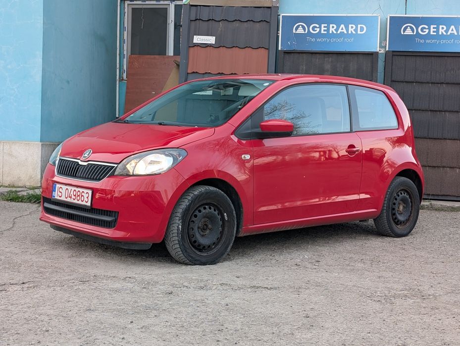 Skoda CitiGo 1.0Mpi 60cp E5 128000 km (Distribuție Noua) Navi,Distonic