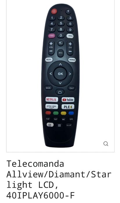 Telecomanda smart tv.si audio