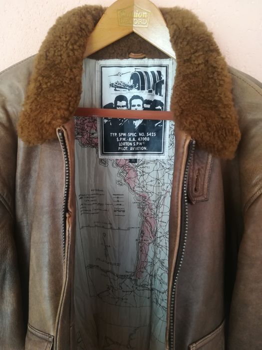 Geaca piele Aviator SPW mărimea xl