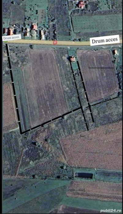 Teren de constructie  schimb cu SUV plus diferenta