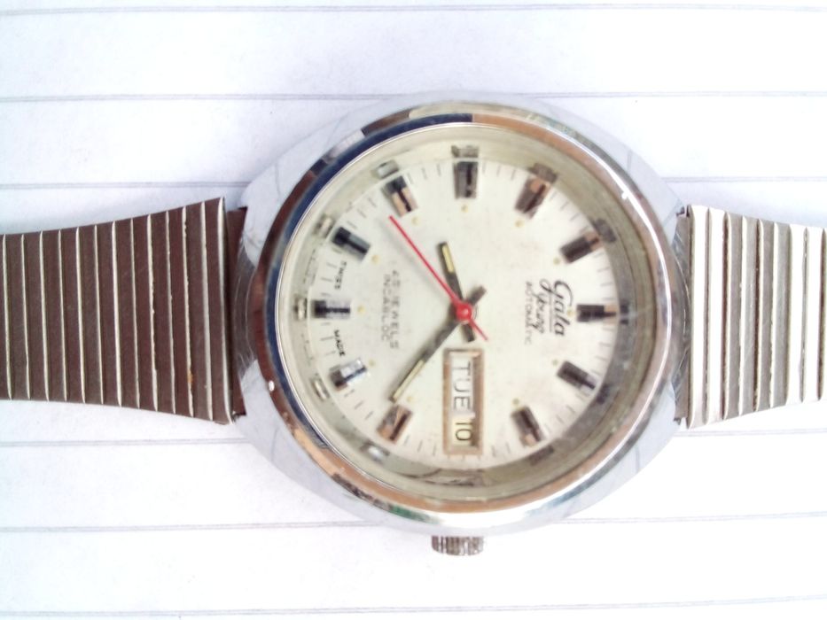 Ceas Galla Young automatic, data, zi, vitange
