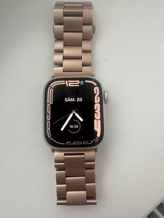 Apple Watch Series 7 41 mm -stare foarte buna,culoare Argintiu ,l