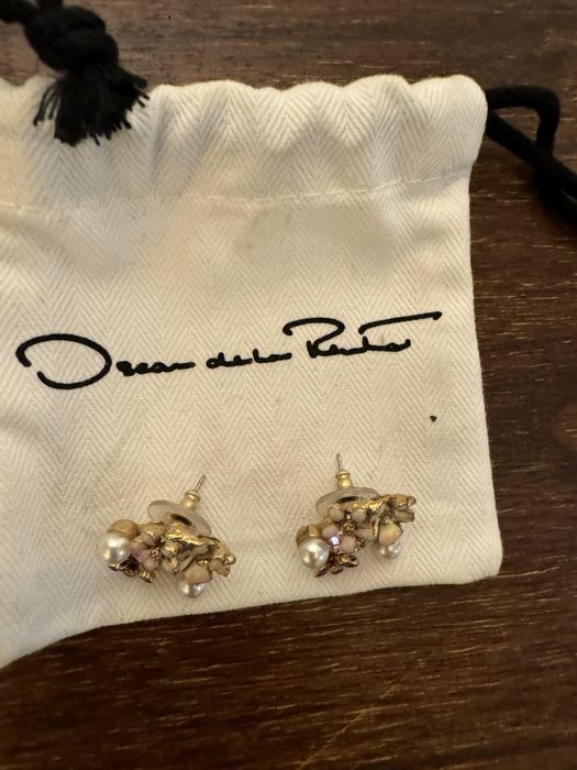 Оригинални обеци Oscar de la Renta
