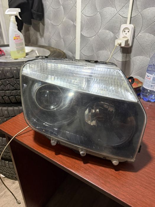 Фары led  на Renault Duster