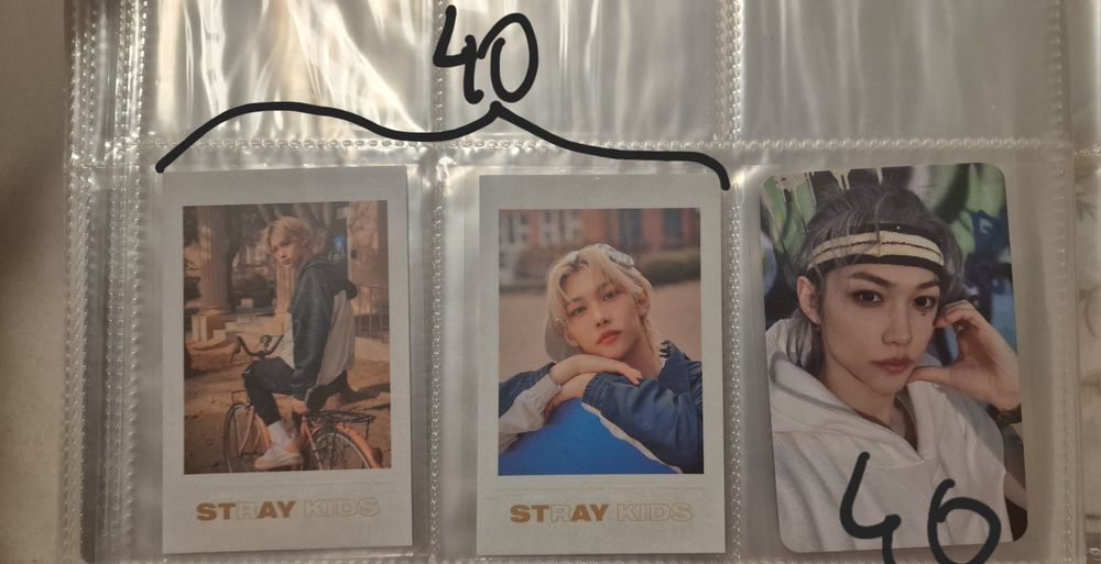 Photocard stray kids