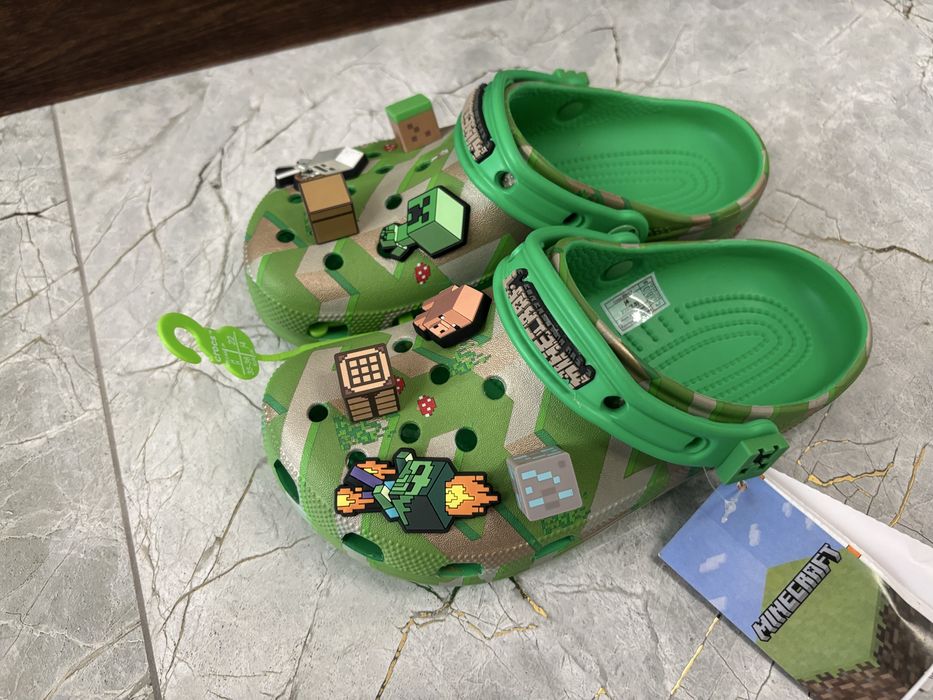 Сабо Crocs Minecraft оригинал