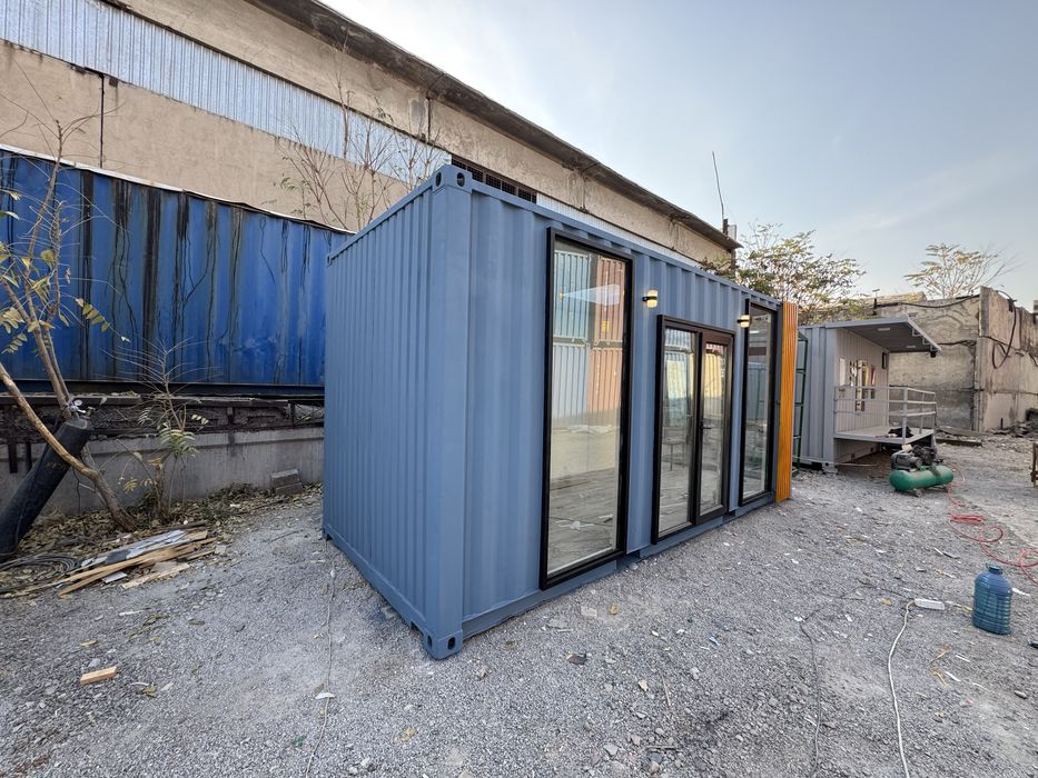 Modul uy konteyner ofis do‘kon Модульный дом контейнер офис магазин