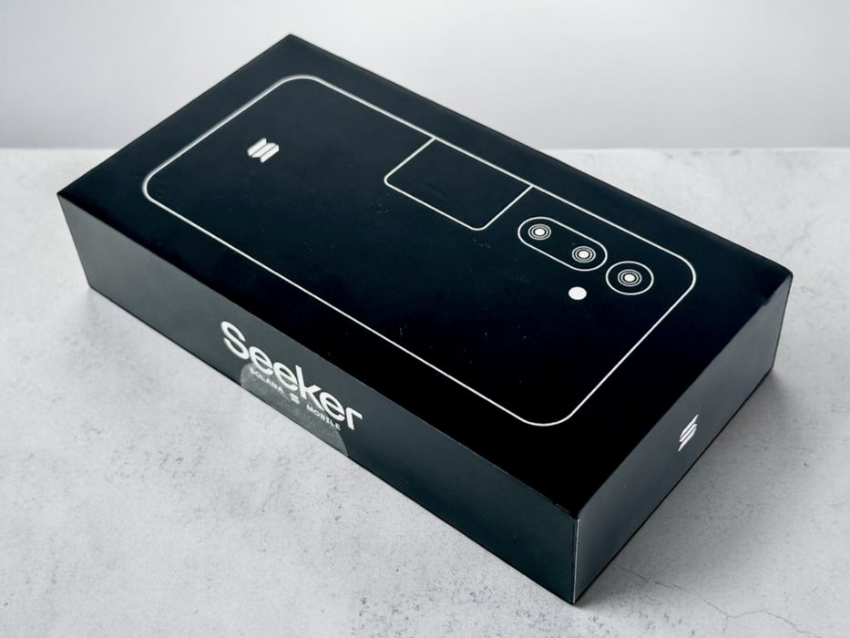 НОВ! Телефон Solana Seeker 128GB 8RAM Black Гаранция!