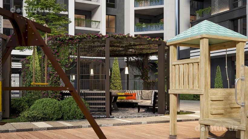 квартира в Miran House 52.6 кв/м (коробка), мирабадский пасп.стол