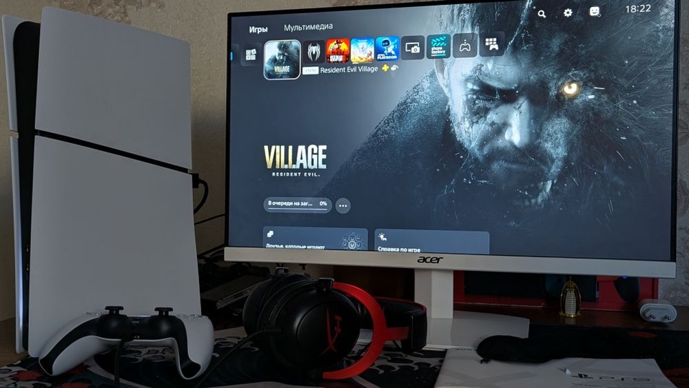 Playstation 5 slim С ПОДПИСКОЙ