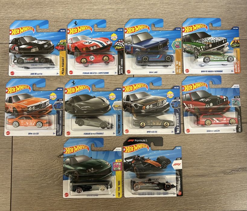 Hot wheels Fast and Furious Toyota supra nissan GTR mitsubishi Eclips