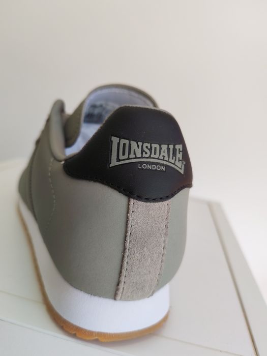 Мъжки маратонки Lonsdale Lambo - естествена кожа, олекотена подметка