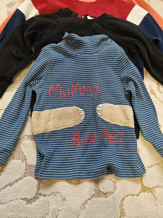 Лонгсливы и толстовки 92р