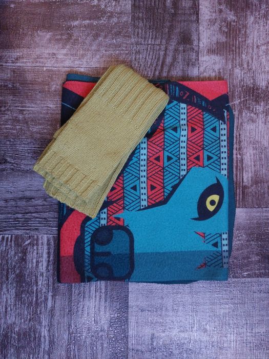 сет шал и ръкавици