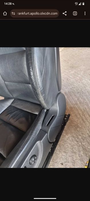 Кожен салон s-line audi a6c6 4f , седалки Ауди а6ц6 4ф