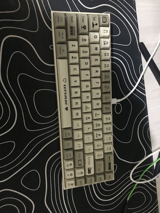 Игровая Клавиатура ajazz AK680 кастом свитчи и шумка