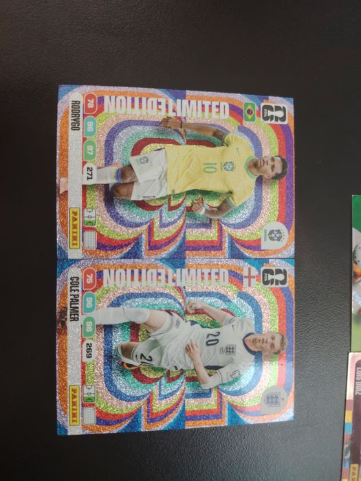 Rodrygo și Cole Palmer EDIȚIA PANINI WORLD CUP 2026