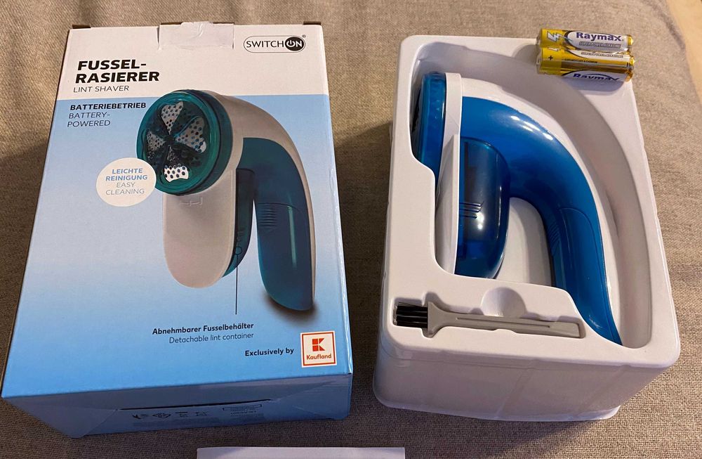 Aparat pentru curatat scame cu baterii - nou