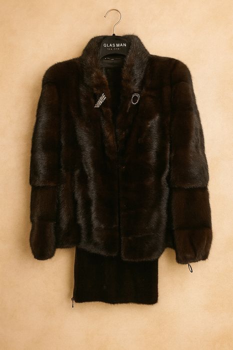 Шуба-трансформер норка