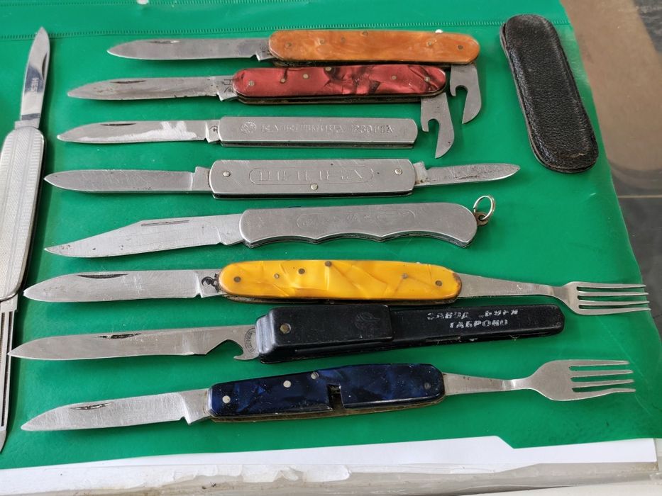 Лот джобен нож 11 броя
